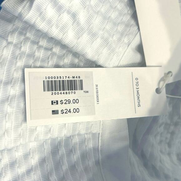 NWT Janie and Jack White Pleated Sun Hat and Purple Cat Eye Sunglasses Bundle - Picture 6 of 9